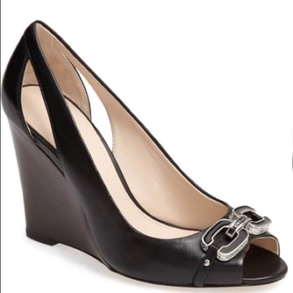 Coach wedge heels